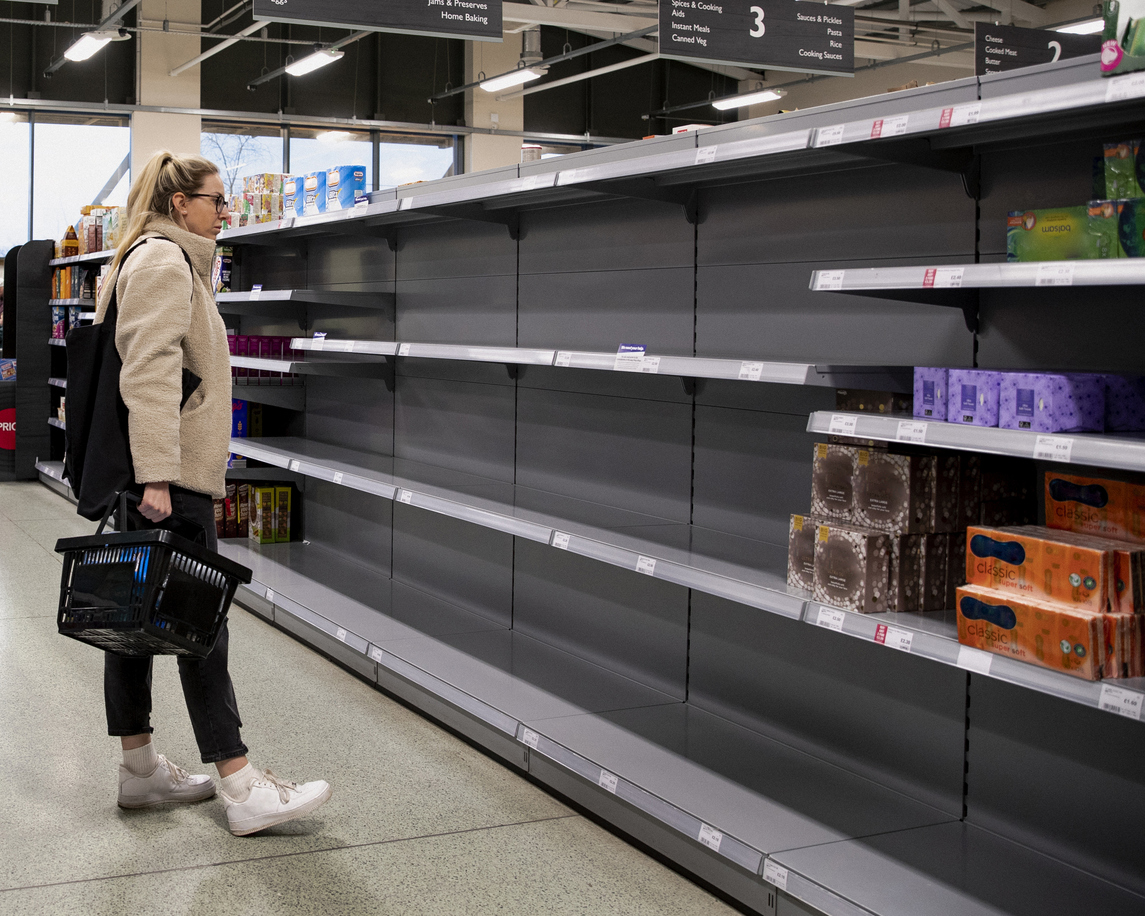 demand planning needed for empty store shelves